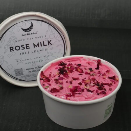 Rose milk cake tub