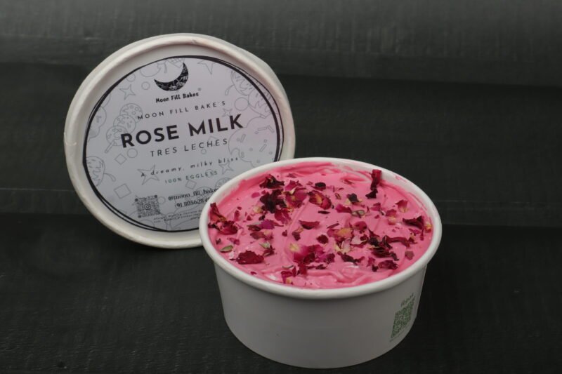 Rose milk cake tub
